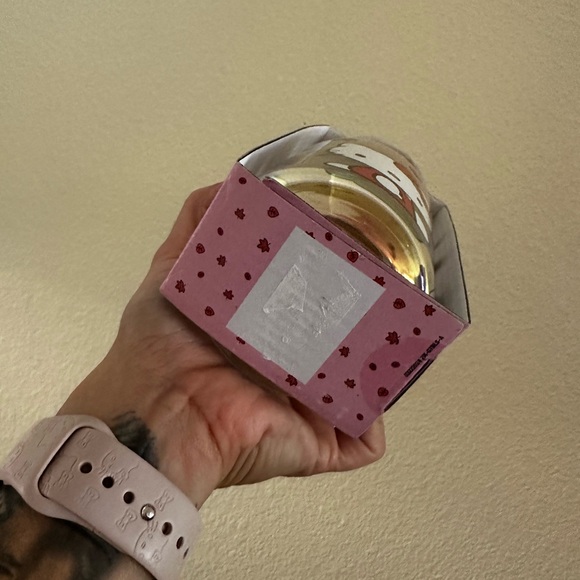 NIB Hello Kitty fall autumn glass soda can shaped iridescent tumbler - Picture 4 of 4